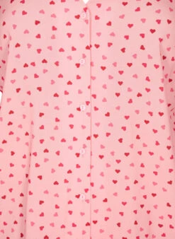 Zizzi Printed Viscose Nightshirt -Chic Soldes M58624A 1369 Details1