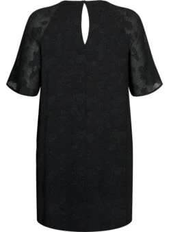 Zizzi Dress With Short Sleeves -Chic Soldes M58832B 0199 Back