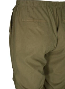 Zizzi Tapered Fit Pants With Elastic -Chic Soldes M58927A 0238 Details2