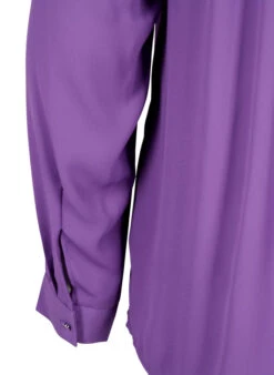 Zizzi Long Sleeve Blouse With Wrinkles On The Back -Chic Soldes M58950C 1035 Details2