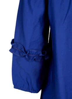 Zizzi Blouse With Ruffles -Chic Soldes M58965A 1406 Details2