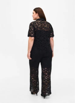 Zizzi Lace Pants With Pockets -Chic Soldes M58995C 0199 ModelBack