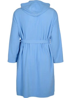 Zizzi Morning Robe With Zipper And Hood -Chic Soldes M59140C 0698 Back