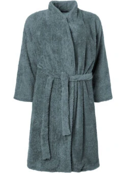 Zizzi Bathrobe With Tie Belt -Chic Soldes M59951C 0728 Front