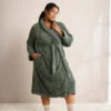Zizzi Bathrobe With Tie Belt -Chic Soldes M59951C 0728 ImageFront