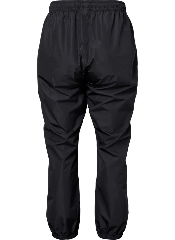 Zizzi Rain Pants With Elastic And Drawstring 7 Zizzi Rain Pants With Elastic And Drawstring – Image 5