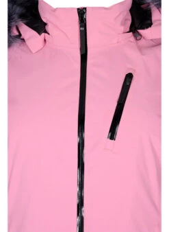 Zizzi Ski Jacket With Detachable Hood -Chic Soldes M61086A 1344 Details1