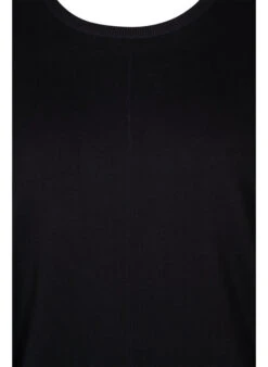 Zizzi Knitted Tunic In Viscose Blend -Chic Soldes M61099A 0199 Details1