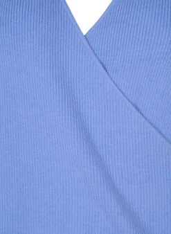 Zizzi Knitted Jumper With Wrap -Chic Soldes M61153G 1426 Details1