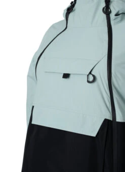 Zizzi Ski Anorak With Hood -Chic Soldes M61183B 1424 Details1