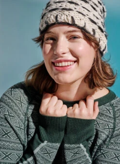 Zizzi Patterned Ski Undershirt With Wool