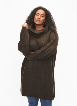 Zizzi Melange Knit Dress