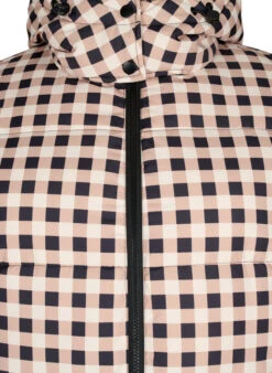 Zizzi Checked Puffer Winter Jacket 16 Zizzi Checked Puffer Winter Jacket -Chic Soldes M61271A 0199 Details1