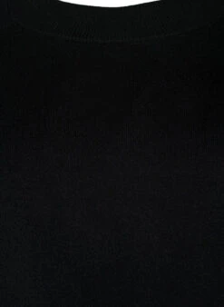 Zizzi Viscose Blend Pullover With Side Slit -Chic Soldes M61276A 0199 Details1