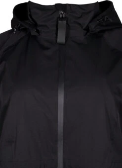 Zizzi Functional Coat With Pockets And Hood -Chic Soldes M61307A 0199 Details1