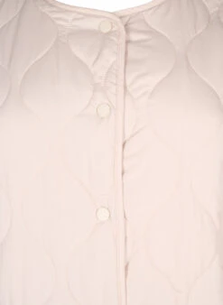 Zizzi Quilted Jacket With Buttons -Chic Soldes M61324A 1112 Details1