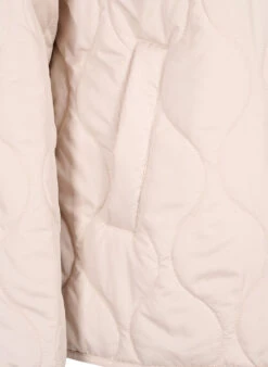 Zizzi Quilted Jacket With Buttons -Chic Soldes M61324A 1112 Details2
