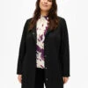Zizzi Spring Jacket With Concealed Button Placket -Chic Soldes M61330A 0199 ModelFront