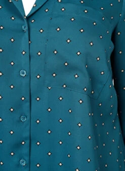 Zizzi Printed Nightshirt -Chic Soldes M70005B 1569 Details1