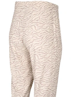 Zizzi Printed Velour Pants -Chic Soldes M70020B 2122 Details2