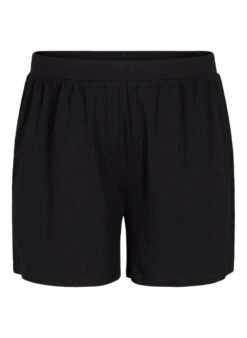 Zizzi Loose Pyjama Shorts In Cotton Blend -Chic Soldes M70030A 0199 Front