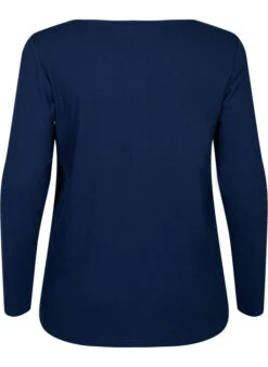 Zizzi Nightshirt With Long Sleeves -Chic Soldes M70031A 1494 Back