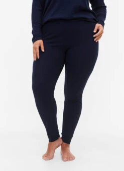 Zizzi Tight-fitting Night Pants -Chic Soldes M70031B 1494 ModelDetail1