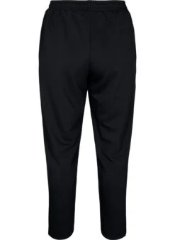 Zizzi Trousers In Modal Mix With Slit -Chic Soldes M70055B 0199 Back