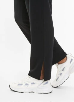 Zizzi Trousers In Modal Mix With Slit -Chic Soldes M70055B 0199 ModelDetail2