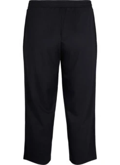 Zizzi 7/8 Modal Mix Pants With Pockets -Chic Soldes M70055D 0199 Back