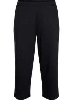 Zizzi 7/8 Modal Mix Pants With Pockets -Chic Soldes M70055D 0199 Front