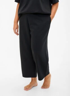Zizzi 7/8 Modal Mix Pants With Pockets -Chic Soldes M70055D 0199 ModelDetail1