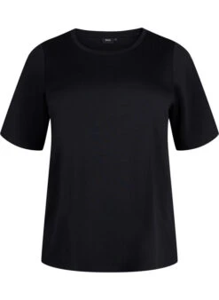 Zizzi T-shirt In Modal Mix -Chic Soldes M70055F 0199 Front