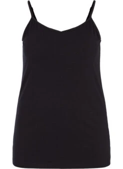 Zizzi Basic Strappy Top -Chic Soldes N00010G 0199 Front