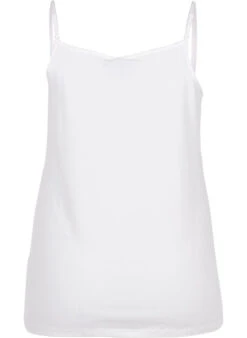Zizzi Basic Cotton Spaghetti Strap Top -Chic Soldes N00010N 1101 Back