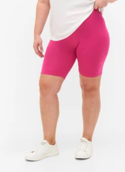Zizzi Plain-coloured Basic Bike Shorts