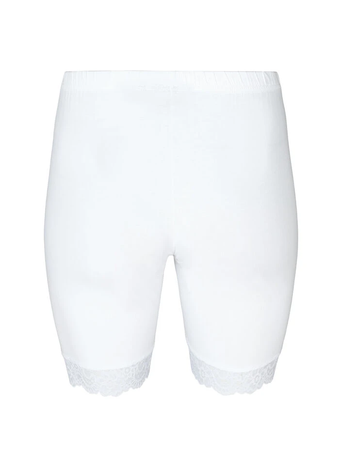 Zizzi Cycling Shorts With Lace Trim 7 Zizzi Cycling Shorts With Lace Trim – Image 5