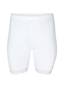 Zizzi Cycling Shorts With Lace Trim 12 Zizzi Cycling Shorts With Lace Trim -Chic Soldes N00011U 1101 Front