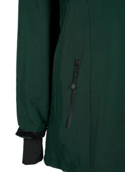 Zizzi Short Softshell Jacket With Detachable Hood 17 Zizzi Short Softshell Jacket With Detachable Hood -Chic Soldes N92383J 0906 Details2