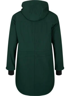 Zizzi Softshell Jacket With Detachable Hood 15 Zizzi Softshell Jacket With Detachable Hood -Chic Soldes N99441A 0906 Back