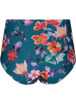 Floral Bikini Bottom With High Waist -Chic Soldes S00502G 9990 Back