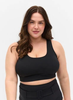 Bikini Top With A Round Neckline