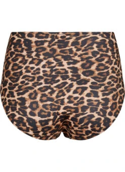 High Waisted Leopard Print Bikini Bottom -Chic Soldes S00522G 9990 Back