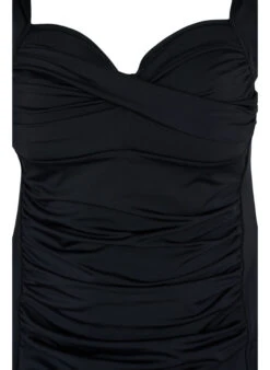 Tankini With A Drape Front -Chic Soldes S00537A 0199 Details1