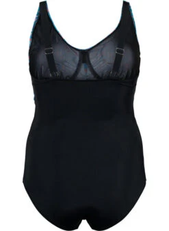 Swimsuit With Underwire And Adjustable Straps -Chic Soldes S00569C 9990 Back