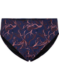 High-waisted Bikini Bottoms With High-cut Leg -Chic Soldes S00573D 9991 Front