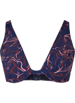 Printed Bikini Top With Underwire -Chic Soldes S00573E 9991 Front