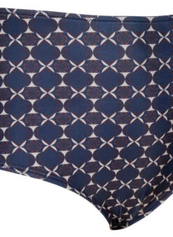 High-waisted Bikini Bottoms With Print -Chic Soldes S00573F 9999 Details1