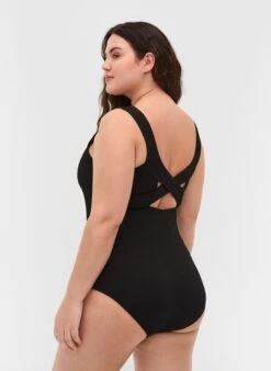 Swimsuit With Cross Back 10 Swimsuit With Cross Back -Chic Soldes S00581C 0199 ModelBack