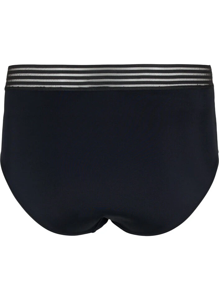 High-waisted Bikini Bottoms With Mesh 6 High-waisted Bikini Bottoms With Mesh – Image 4